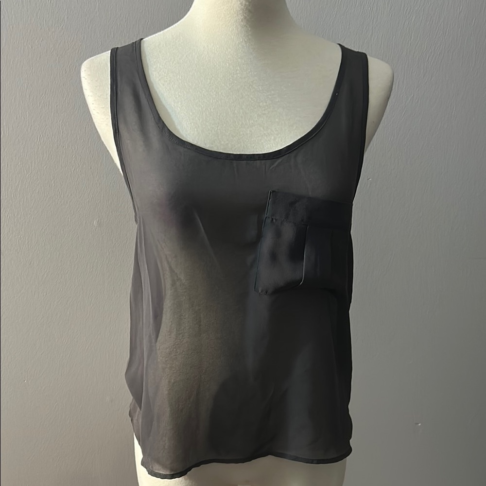 Farm Rio Sleeveless Women's sheer tank Top P